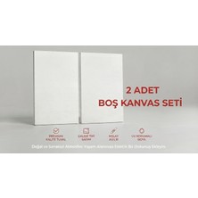 Yaşam Atölyesi 2 Li Tuval Seti 35*50