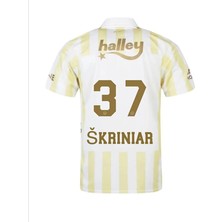 Legent Lady 2027 Fe.ner.bah'çe Milan Skriniar Yeni Sezon Deplasman Beyaz Gold Yakalı Yetişkin Forması