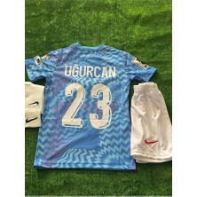 Legent Lady Uğurcan Çakır 2026 Dünya Kupası Çocuk Kaleci Forması Mavi Kumaş