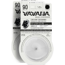 Ayrex Vavana Spin Araba Klima Kokusu - Profesyonel Otomobil Kokusu / Bpa & Sıvı Içermez / 90 Gü