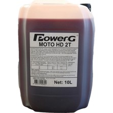 2t Motor Yağı 10 Lt Moto Hd Oil - Powerg