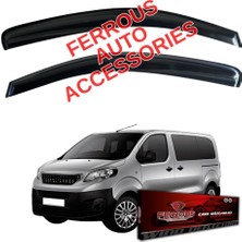 Ayrex Peugeot Expert ile Uyumlu Ferrous Cam Rüzgarlığı 2li 2017 ve Üstü