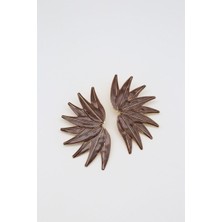 Suda İthalat Çelik Küpe 14 K-17573 ( 8,5 cm )