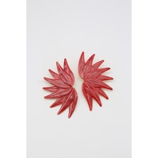Suda İthalat Çelik Küpe 14 K-17574 ( 8,5 cm )