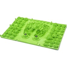 Ayrex Refleksoloji Ayak Uyarıcı Duyu Matı Yeşil, Acupressure Ayak Paspası