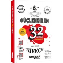 Ankara Yayıncılık 6. Sınıf Türkçe Güçlendiren 32 Haftalık Kazanım Denemeleri