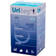 Ayrex Uribag Pisuvar Tekrar Kullanılabilir Idrar Torbası Sızdırmaz Kapaklı - Arabada Seyahatte
