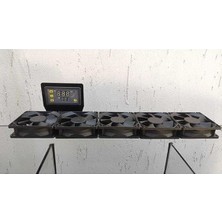 Ayrex Termostatlı Akvaryum Soğutucu Fan 5li Set