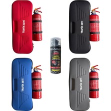 Ayrex Eva Trafik-Ilk Yardım Seti Çantası Tüvtürk Uyumlu 4 Yıl Etiketli 1 kg Tüplü Tamir Kit