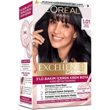 Ayrex L'oréal Paris Excellence Creme 1.01 Derin Gece Mavisi Saç Boyası