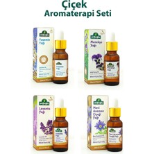 Ayrex Arifoğlu Çiçek Büyüsü Aromaterapi Seti:mavianemon Yağı,menekşe Yağı,yasemin Yağı,