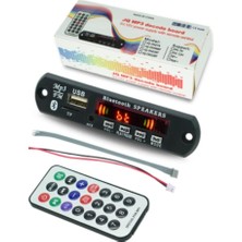 Ayrex Mikrofonlu-Bluetooth-Radyo-Usb-Aux-Sd Kart Mp3 Çalar 12 Volt