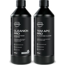Ayrex Nasiol Cleanion Pro Şampuan ve Tem Apc Pro Araç Içi Temizleyici Seti