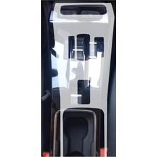 Ayrex Ael-Tech Opel Mokka Vites Etrafı Piano Black Konsol Uyumlu Tpu Koruyucu 2021 2024