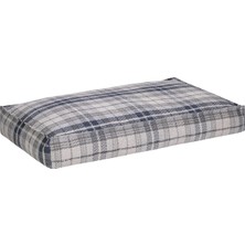 Ayrex Pet Comfort Lima Mavi Kareli Köpek Yatağı S 70X40CM