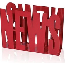 Ayrex M3 Decorium News Yazılı Kırmızı Gazetelik Dergilik Broşürlük Posta Kutusu