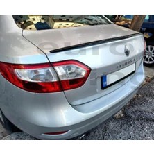 Ayrex Renault Ile Uyumlu Fluence Bagaj Üstü Spoiler Bagaj Çıtası Pianoblack