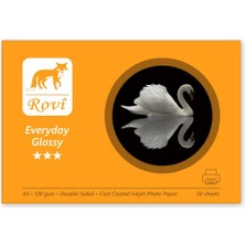 Ayrex Rovi Everyday Parlak Çift Taraflı Fotoğraf Kağıdı 120GSM 50YP A3