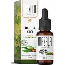 Ayrex Masala Jojoba Yağı 20 Ml. (Jojoba Oil) Soğuk Pres