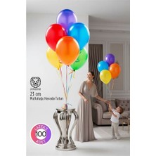 Modacar Premium Serisi 23 cm Mat Lateks Balon Seti - 100 Lü Profesyonel Etkinlik Paketi