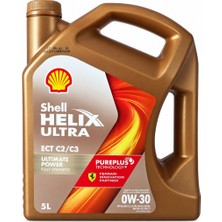 Shell Helix Ultra Ect C2 C3 0W-30 Motor Yağı 5 Litre