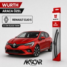 Würth Renault Clio 5 Uyumlu 2'li Ön Silecek Takımı