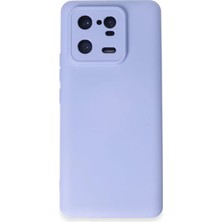 TeknoKapsül Xiaomi Mi 13 Pro Kılıf Nano Içi Kadife Silikon - Lila