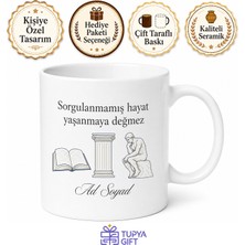 Tupya Gift Felsefe Topluluğu Üyesine Ahlak Kuramları Düşünce Tarihi Varlık Sorgulaması Kupa Hediye