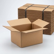 Özkaya Store 40X30X30 cm Çift Oluklu Taşıma Kolisi, Taşınma, Çeyiz Kolisi, Karton Koli 10 Adet
