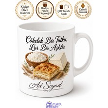Tupya Gift Çökelek Kullananlara Lor Peyniri Çökelekli Börek Peynir Altı Suyu Kupa Hediye