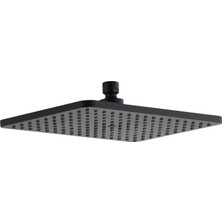 OEM Tepe Duş Başlığı 29,5X19 cm KTD122 (Mat Siyah)