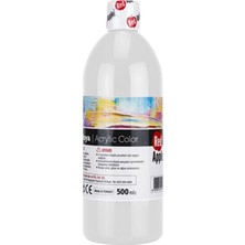 OEM Akrilik Boya 500 ml Beyaz Ra 150-15
