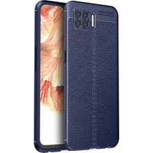 Marsilyan™- Oppo A73 Kılıf Auto Focus Kapak - Lacivert