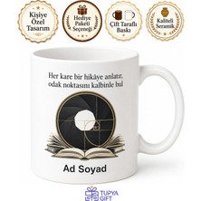 Tupya Gift Fotoğraf Kitapları Odak Noktası Lens Diyaframı Altın Oran Kuralı Kupa Bardak Hediye