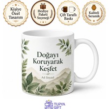 Tupya Gift Ekolojik Turizm Rehberi Doğa Dostu Seyahat Uzmanı Kahve Kupası Hediye