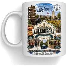 Bsb Lüleburgaz Temalı Porselen Kupa Bardak Mug 1032