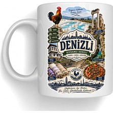 Bsb Diyarbakır Temalı Porselen Kupa Bardak Mug 1016