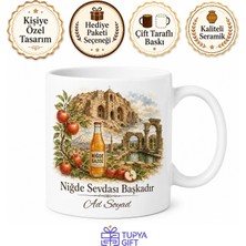 Tupya Gift Niğde Gümüşler Manastırı Tyana Antik Kenti Roma Havuzu Elma Diyarı Gazozu Kupa Bardak Hediye