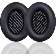 OEM Bose Quietcomfort 35 (QC35) ve Quiet Comfort 35 Iı (QC35 Ii) Kulaklıklar Için Yedek Kulak Pedleri, Yedek Kulak Pedleri Yastıkları Bellek Gürültü Yalıtımlı Kulaklık Kılıfları Köpük Yumuşak Deri