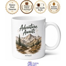 Tupya Gift Adventure Awaits Temalı Macera Bekliyor Ingilizce Kupa Bardak Hediye