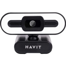 OEM HV-HN24G Full Hd Pro 2k Webcam Otomatik Odaklama LED Işıklı Mikrofonlu