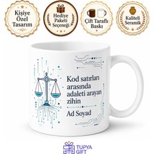 Tupya Gift Yapay Zeka Hukuku Uzmanı Geleceğin Davalarına Hazırlanan Kahve Kupası Hediye