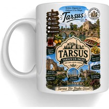 Bsb Tarsus Temalı Porselen Kupa Bardak Mug 1043