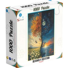 Özkaya Store 1000 Parça Puzze Bir Günün ve Bir Gecenin Hikâyesi