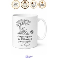 Tupya Gift Dijital Detoks Danışmanı Teknolojisiz Yaşam Rehberi Kahve Kupası Hediye Bardak