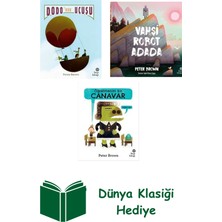 Hep Kitap Peter Brown 3 Kitap Seti + Dünya Klasiği Hediye
