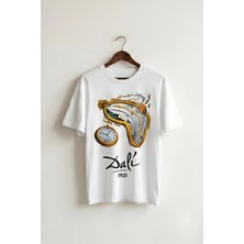 La Bjorn Unisex Siyah Pepe The Frog Üçlü Ruh Hali Tasarım T-Shirt