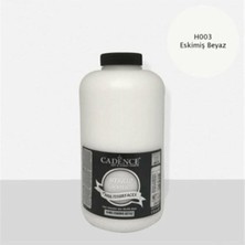 OEM H-003 Eskimiş Beyaz 2 Litre Multisurfaces Hybrıd Akrilik Boya Beyaz