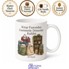 Tupya Gift Kitap Fuarı Ganimetleri Torba Torba Kitap Kitaplık Kupa Bardak Hediye