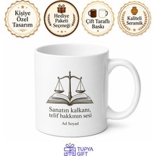 Tupya Gift Sanat Hukuku Uzmanı Eserlerin ve Teliflerin Koruyucusu Çay Kupası Hediye